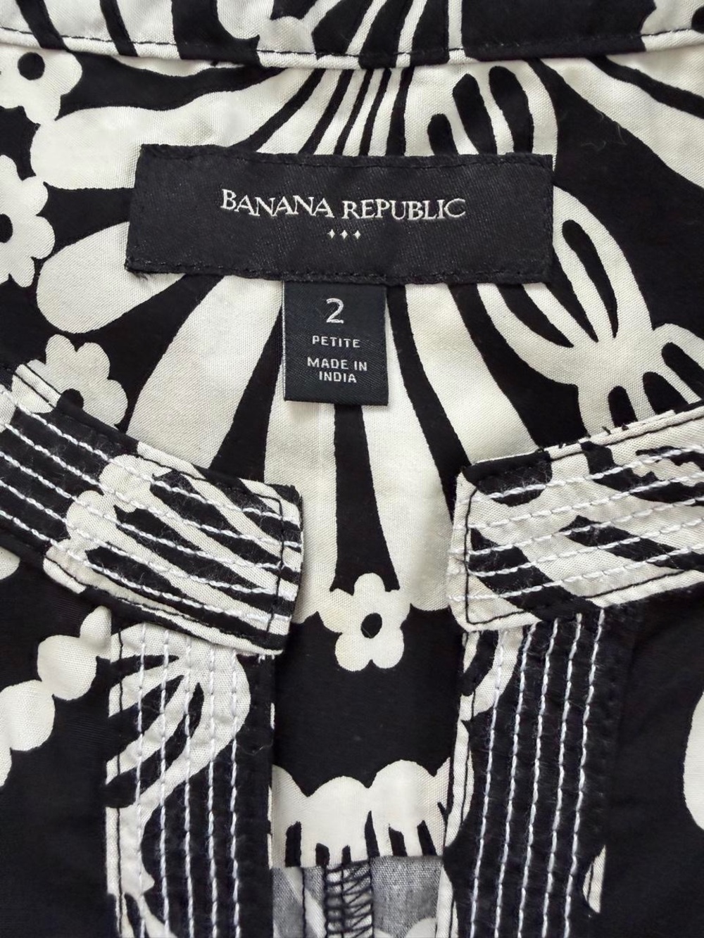 NWOT BANANA REPUBLIC Poplin Mini Dress - Picture 4 of 8